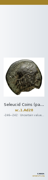 Seleucid Coins (part 1) Ad28 — CANOA