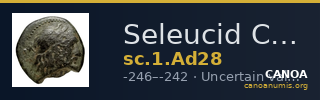 Seleucid Coins (part 1) Ad28 — CANOA