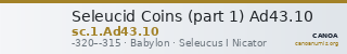 Seleucid Coins (part 1) Ad43.10 — CANOA