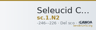 Seleucid Coins (part 1) N2 — CANOA