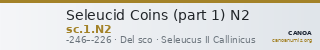 Seleucid Coins (part 1) N2 — CANOA