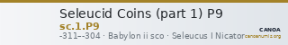 Seleucid Coins (part 1) P9 — CANOA