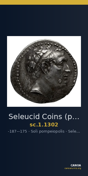 Seleucid Coins (part 2) 1302 — CANOA