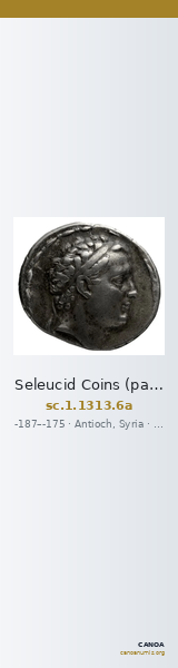 Seleucid Coins (part 2) 1313.6a — CANOA