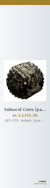 Seleucid Coins (part 2) 1315.3b — CANOA