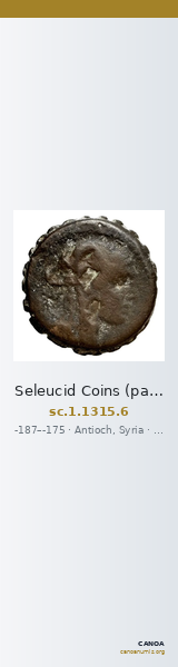 Seleucid Coins (part 2) 1315.6 — CANOA