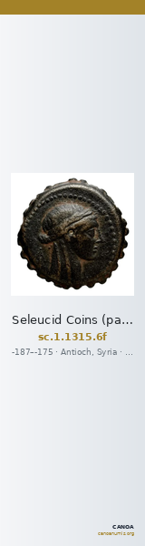 Seleucid Coins (part 2) 1315.6f — CANOA