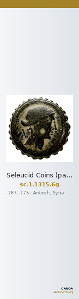 Seleucid Coins (part 2) 1315.6g — CANOA