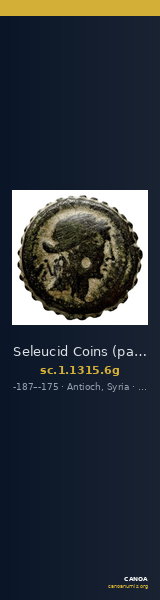Seleucid Coins (part 2) 1315.6g — CANOA