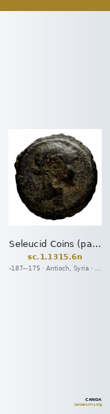Seleucid Coins (part 2) 1315.6n — CANOA