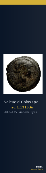 Seleucid Coins (part 2) 1315.6n — CANOA