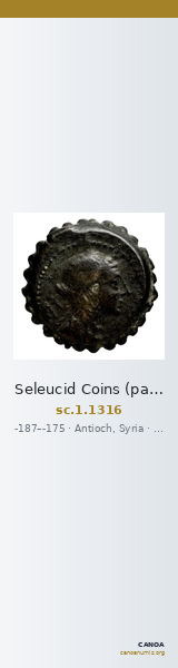 Seleucid Coins (part 2) 1316 — CANOA