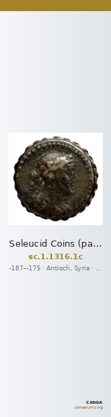 Seleucid Coins (part 2) 1316.1c — CANOA