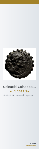 Seleucid Coins (part 2) 1317.2a — CANOA