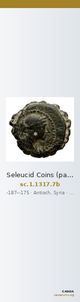 Seleucid Coins (part 2) 1317.7b — CANOA