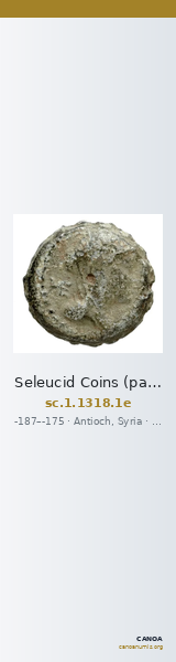 Seleucid Coins (part 2) 1318.1e — CANOA