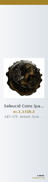Seleucid Coins (part 2) 1318.2 — CANOA