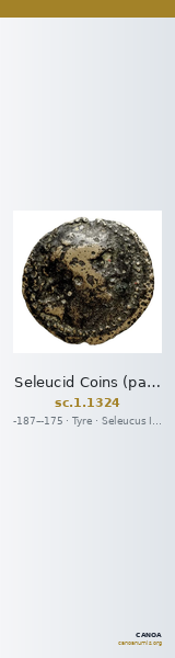 Seleucid Coins (part 2) 1324 — CANOA