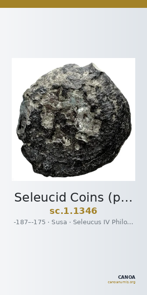 Seleucid Coins (part 2) 1346 — CANOA