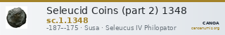 Seleucid Coins (part 2) 1348 — CANOA