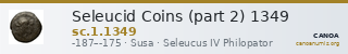 Seleucid Coins (part 2) 1349 — CANOA