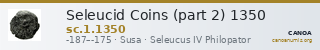 Seleucid Coins (part 2) 1350 — CANOA