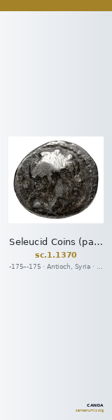 Seleucid Coins (part 2) 1370 — CANOA