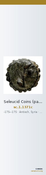 Seleucid Coins (part 2) 1371c — CANOA