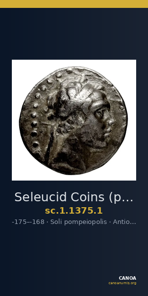 Seleucid Coins (part 2) 1375.1 — CANOA