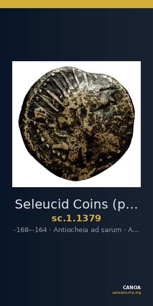 Seleucid Coins (part 2) 1379 — CANOA