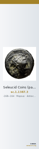 Seleucid Coins (part 2) 1387.3 — CANOA