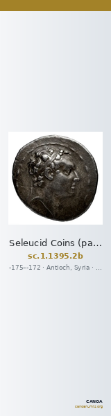 Seleucid Coins (part 2) 1395.2b — CANOA