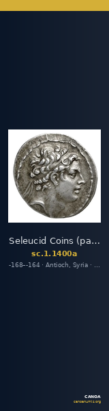 Seleucid Coins (part 2) 1400a — CANOA