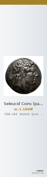 Seleucid Coins (part 2) 1400f — CANOA