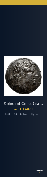 Seleucid Coins (part 2) 1400f — CANOA