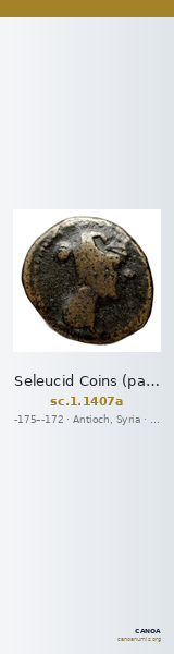Seleucid Coins (part 2) 1407a — CANOA