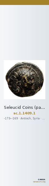 Seleucid Coins (part 2) 1409.1 — CANOA