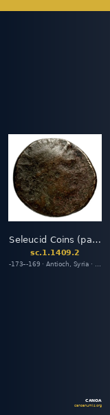 Seleucid Coins (part 2) 1409.2 — CANOA