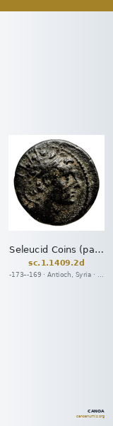 Seleucid Coins (part 2) 1409.2d — CANOA