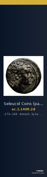 Seleucid Coins (part 2) 1409.2d — CANOA