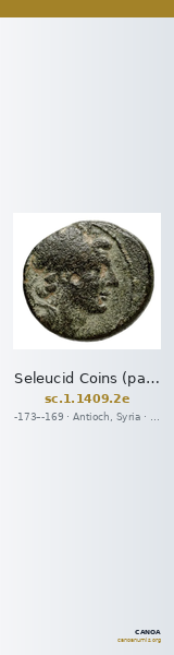Seleucid Coins (part 2) 1409.2e — CANOA