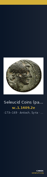 Seleucid Coins (part 2) 1409.2e — CANOA