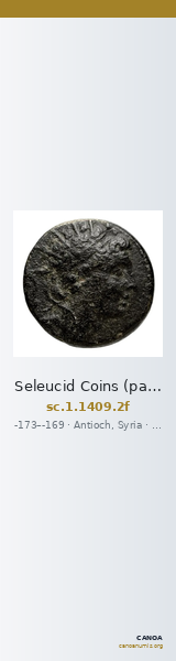 Seleucid Coins (part 2) 1409.2f — CANOA