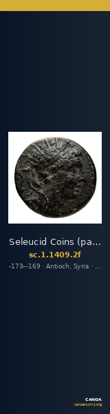Seleucid Coins (part 2) 1409.2f — CANOA