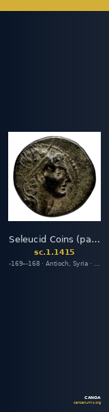 Seleucid Coins (part 2) 1415 — CANOA