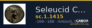 Seleucid Coins (part 2) 1415 — CANOA