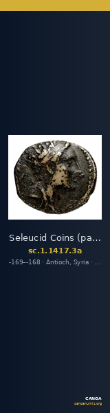 Seleucid Coins (part 2) 1417.3a — CANOA
