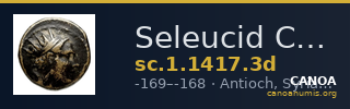 Seleucid Coins (part 2) 1417.3d — CANOA