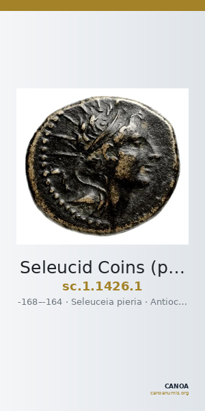 Seleucid Coins (part 2) 1426.1 — CANOA