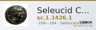 Seleucid Coins (part 2) 1426.1 — CANOA